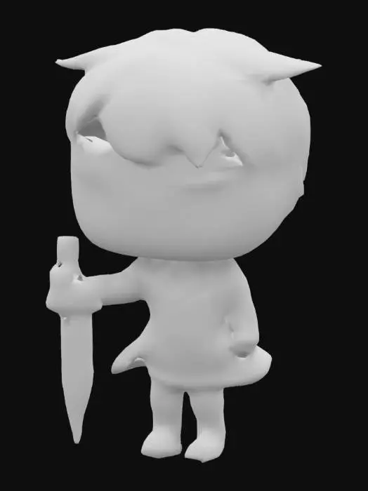 3D model for Shadow Warrior Funko