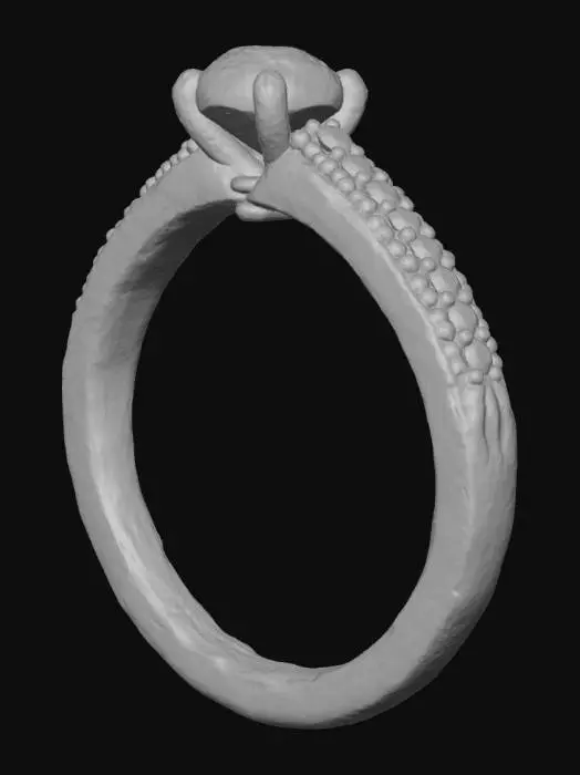 3D model for Radiant Elegance Ring