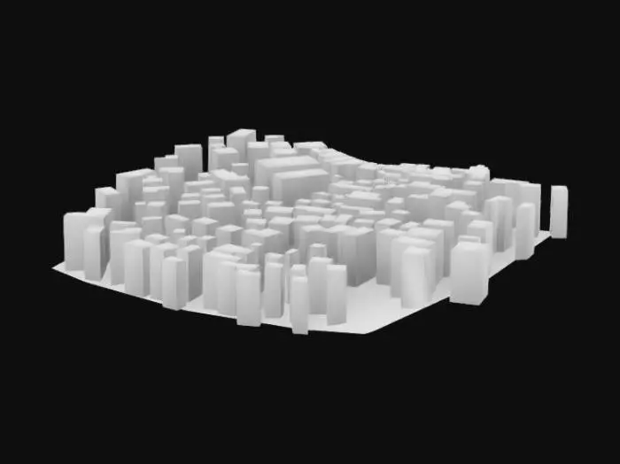 3D model for favela