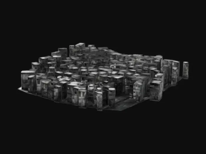 3D model for favela