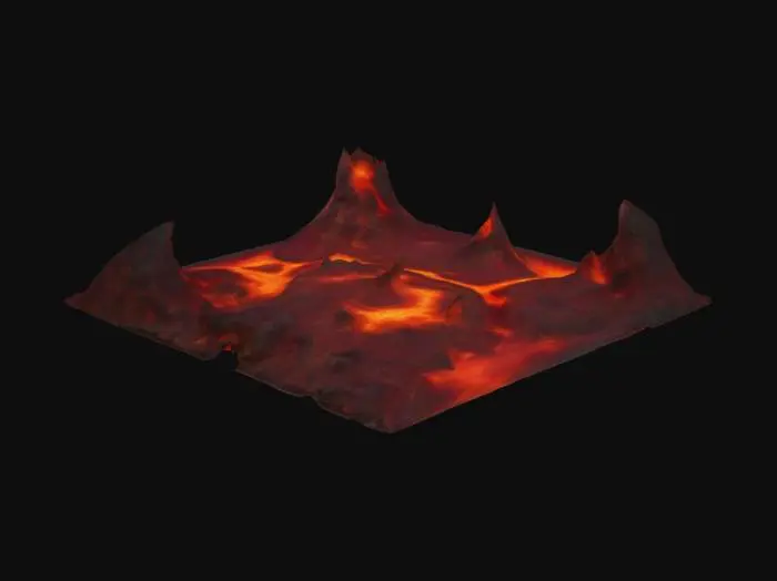 3D model for Volcanic Inferno
