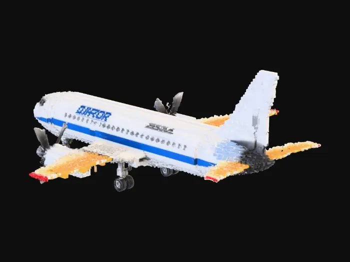 3D model for Superliner Takeoff