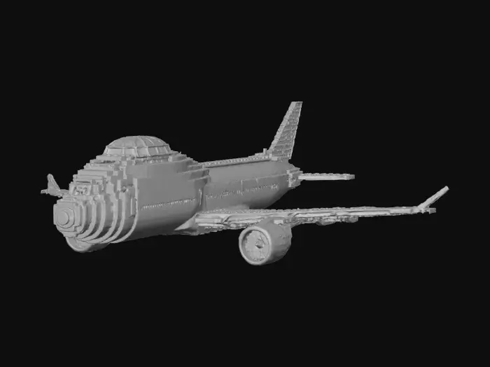 3D model for LEGO Airliner Mockup