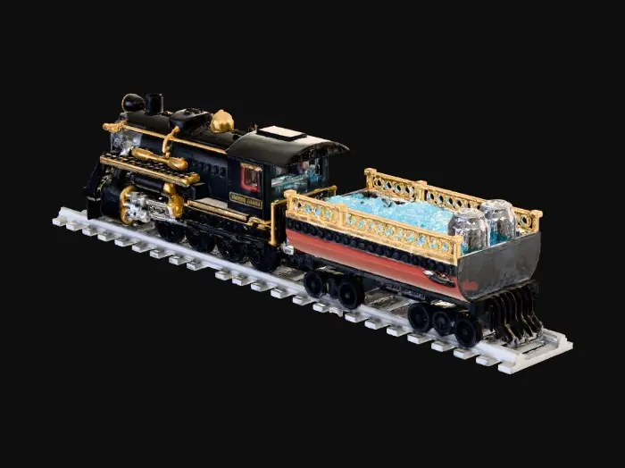 3D model for Train by the Fireplace