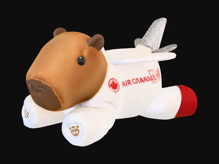 3D model for Capyplane Plush
