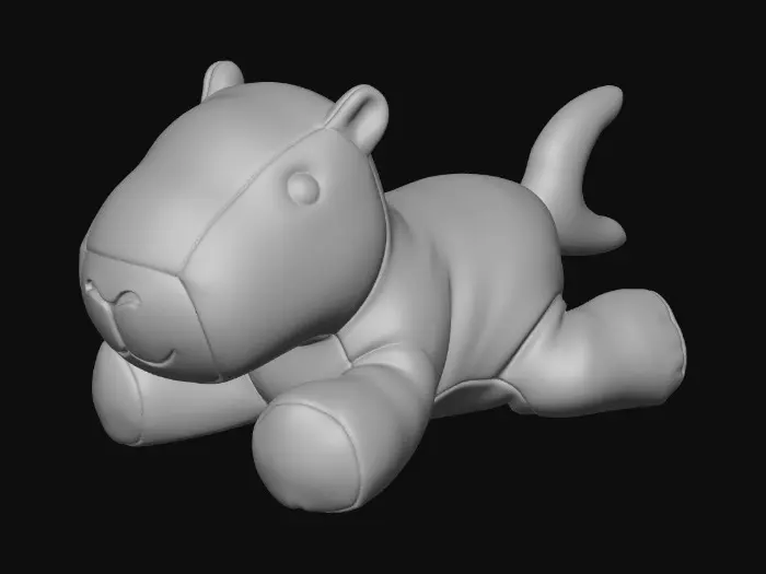 3D model for Shark capybara