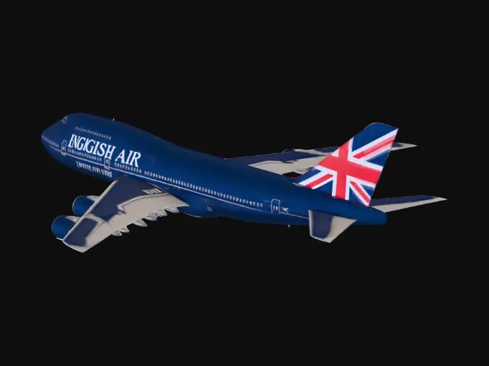 3D model for English Air Journey
