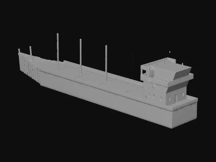 3D model for Cargo Vessel Concept