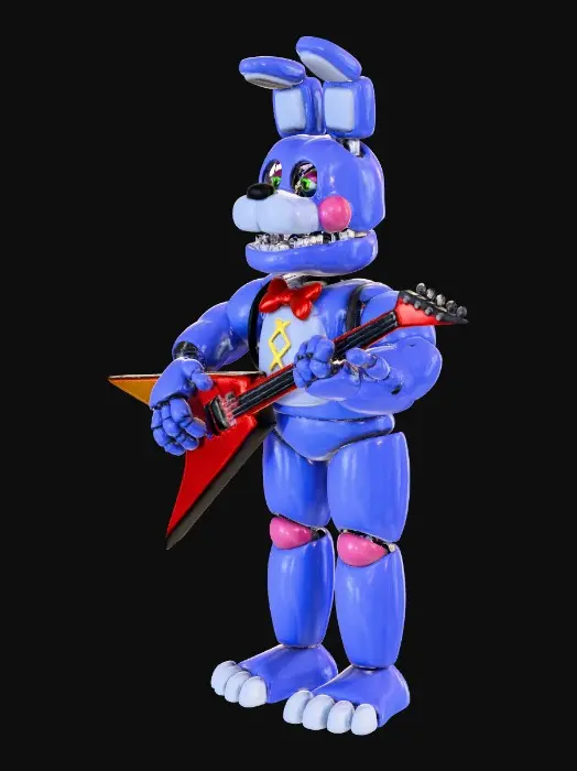 3D model for Rockstar Bonnie animatronic
