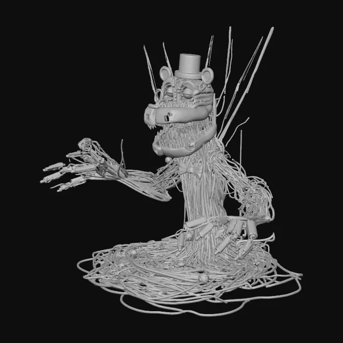 3D model for Wired animatronic