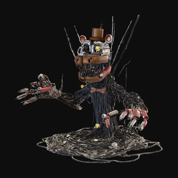 3D model for Wired animatronic