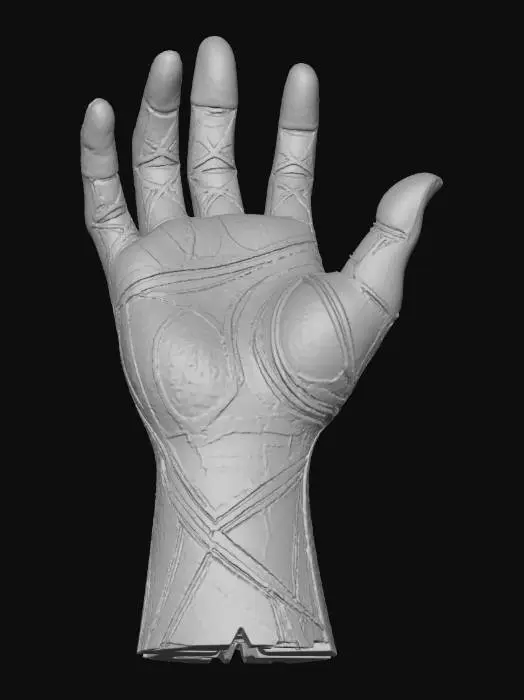 3D model for Golden Hand of Fate
