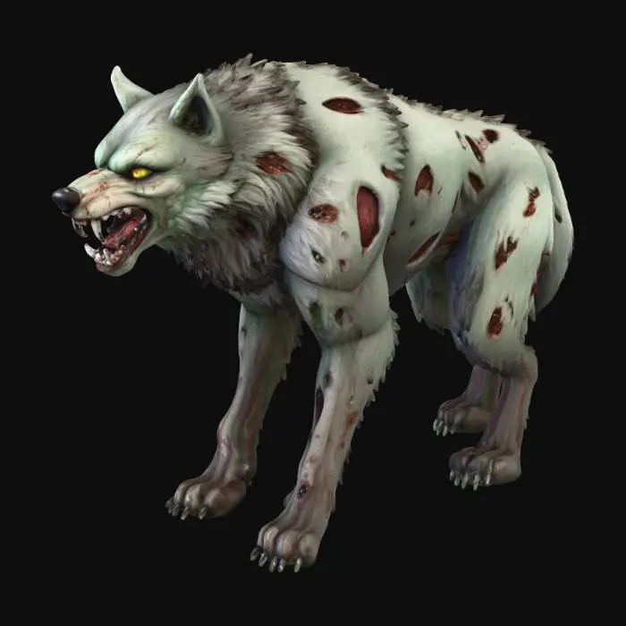 3D model for Cursed Wolf, #Halloween2025#