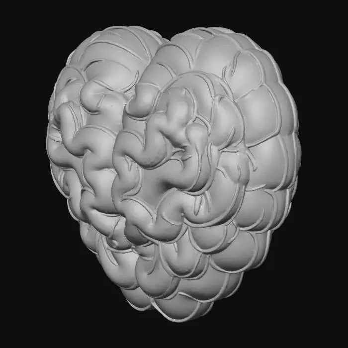 3D model for Heart of the Mind, #Halloween2025#