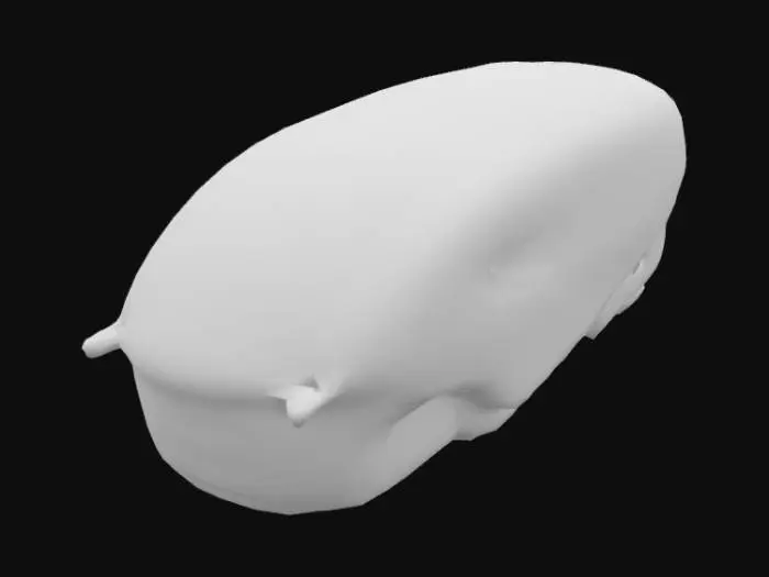 3D model for Car Headlight Assembly