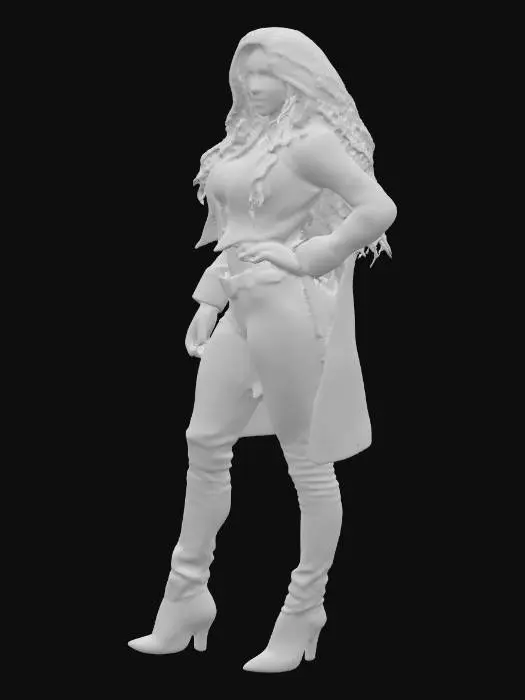 3D model for Crimson Elegance