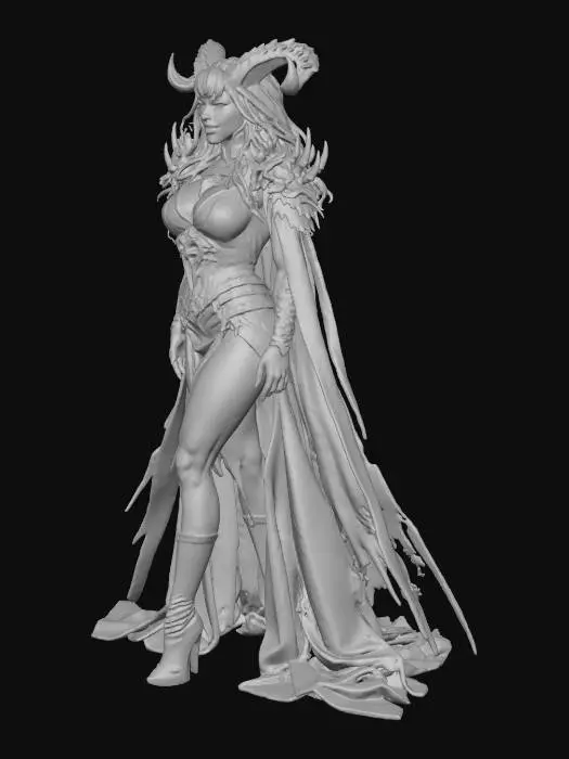 3D model for Dark Enchantress