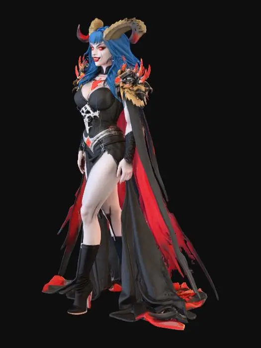 3D model for Dark Enchantress