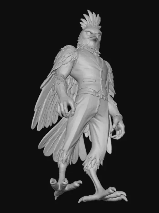 3D model for Hawk Suit Hero
