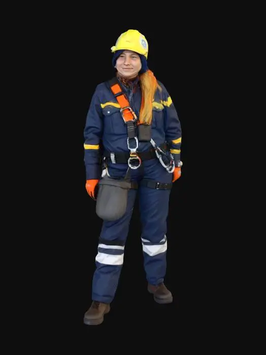 3D model for Industrial Safety Worker