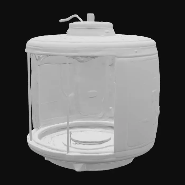 3D model for need a model for an space/alien/futuristic incubation chamber for my player to start from. It needs to be broken down a little bit as if it had an accident