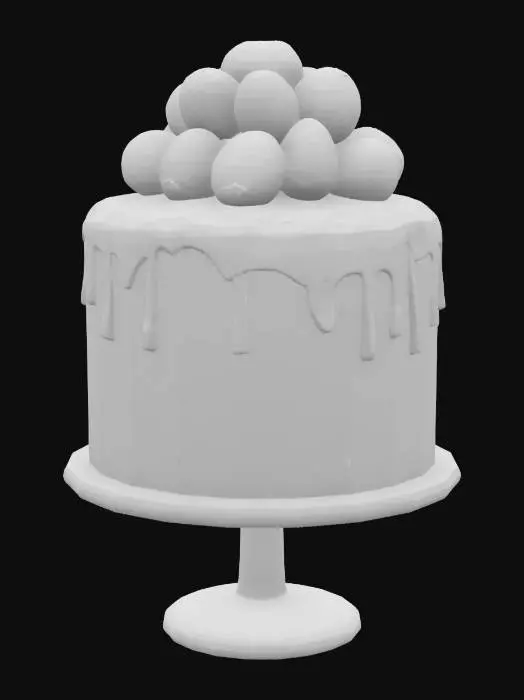 3D model for Strawberry Chocolate Delight