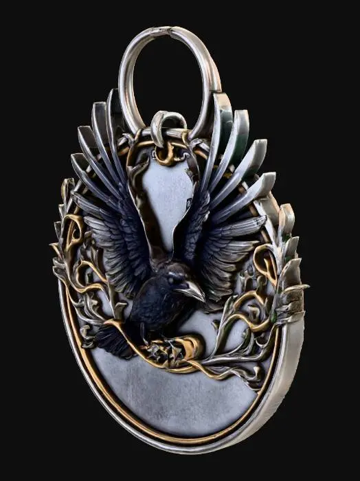 3D model for Raven Emblem