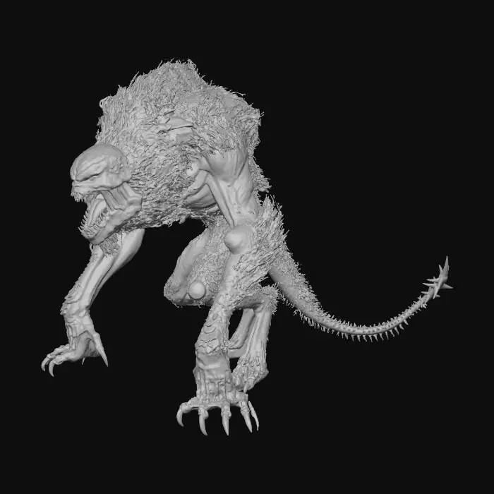 3D model for Scariest monster ever imagined, #Halloween2025#