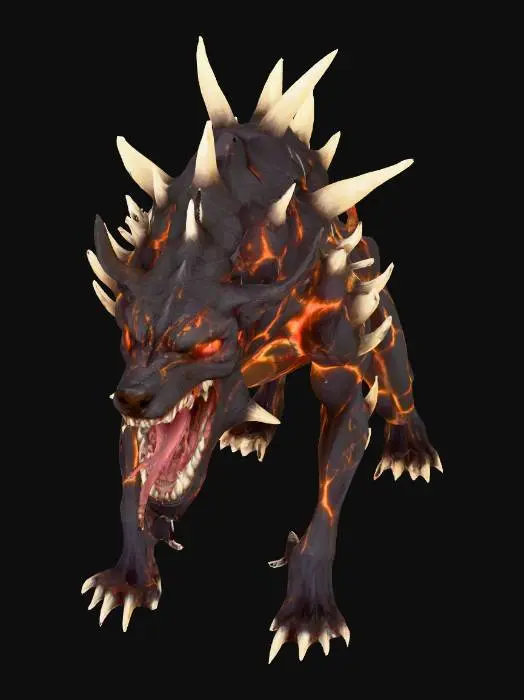 3D model for Inferno Hound