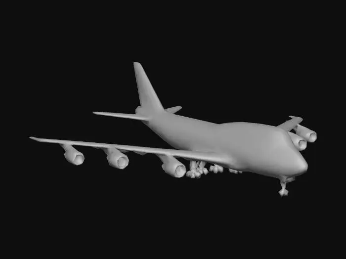 3D model for Boieng 747