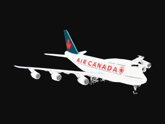 3D model for Boieng 747
