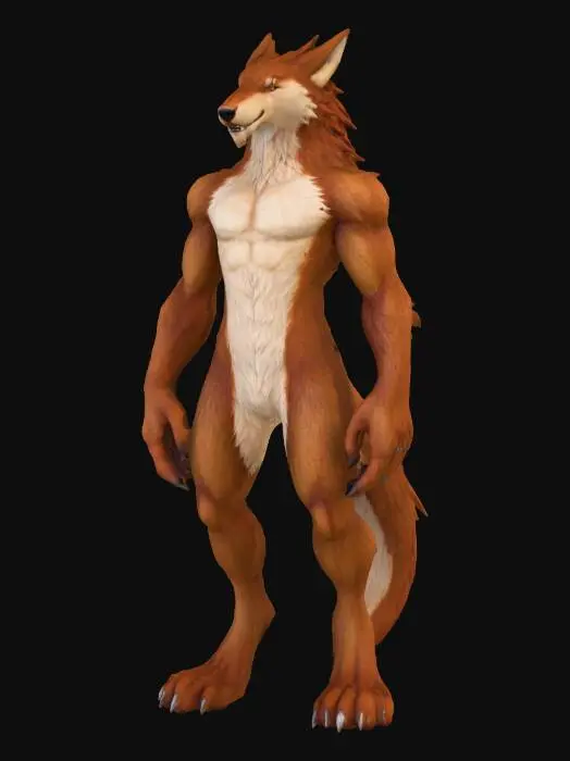 3D model for Sergal Character
