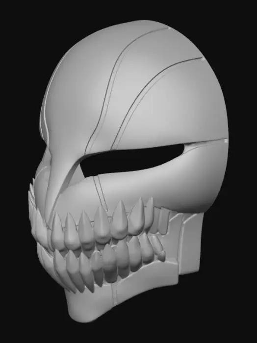 3D model for hollow mask