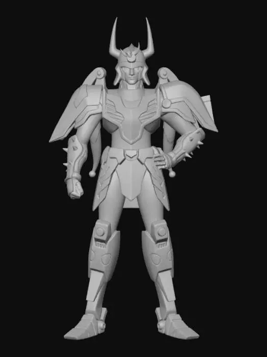 3D model for Samurai troopers kaito