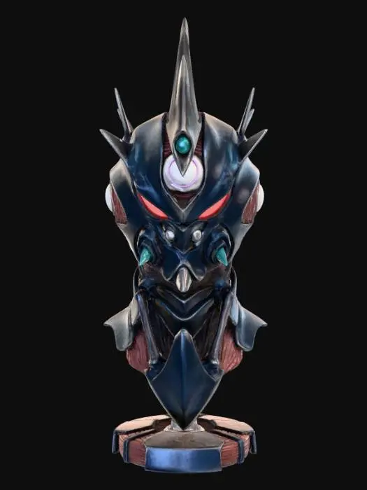 3D model for Obsidian Dreadmask