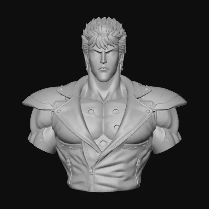 3D model for KenShiro  Hokuto No ken