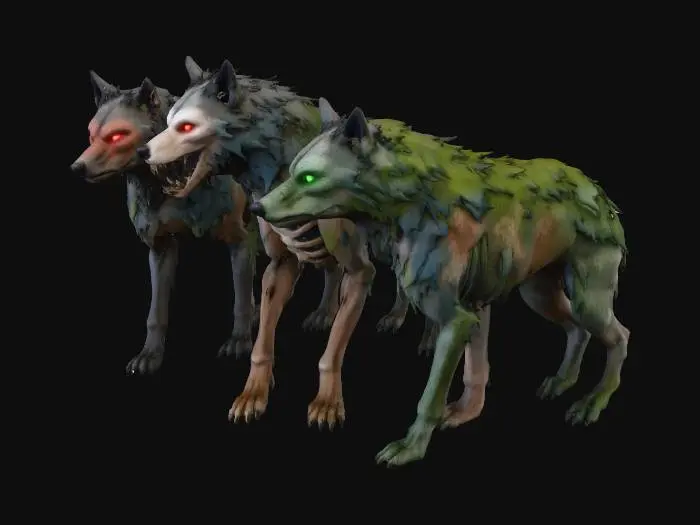 3D model for Wolves of the Abyss