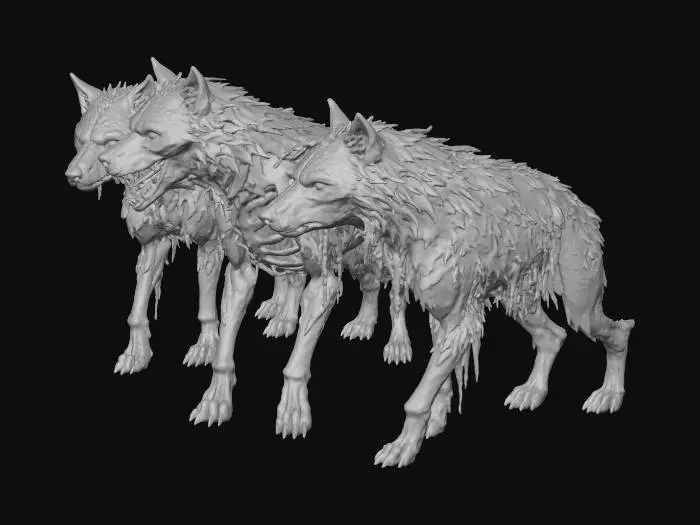 3D model for Wolves of the Abyss