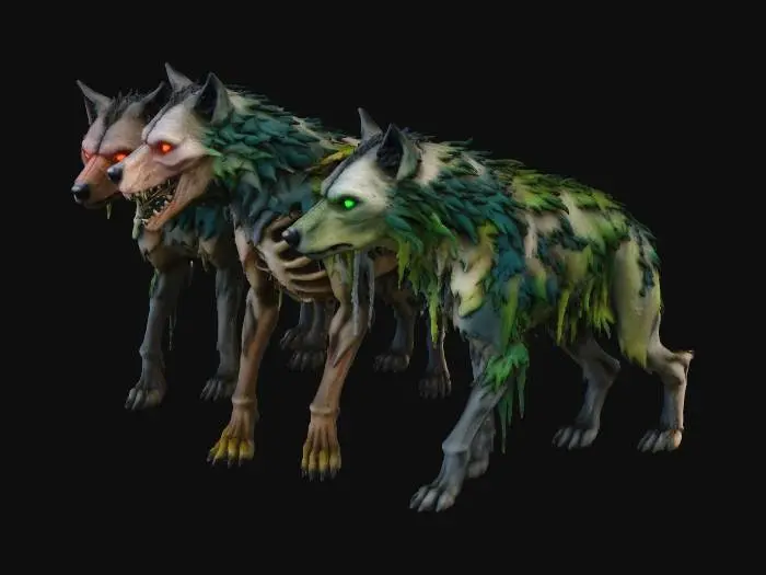 3D model for Wolves of the Abyss