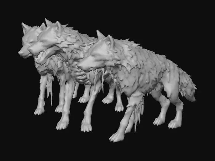 3D model for Wolves of the Abyss