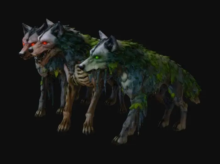 3D model for Wolves of the Abyss