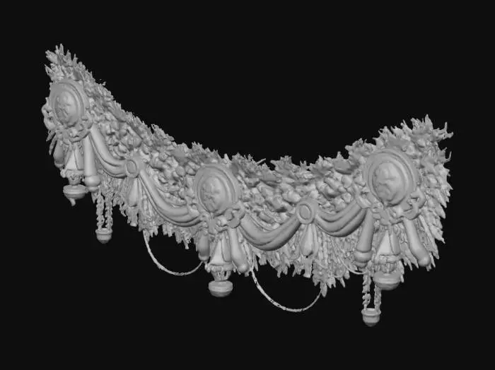 3D model for Victorian Garland Elegance, #Christmas2025#