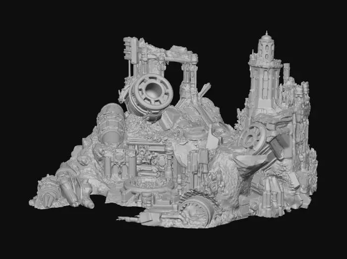 3D model for Forgotten Ruins