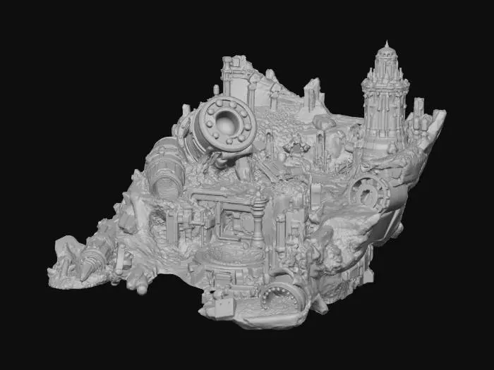 3D model for Forgotten Ruins