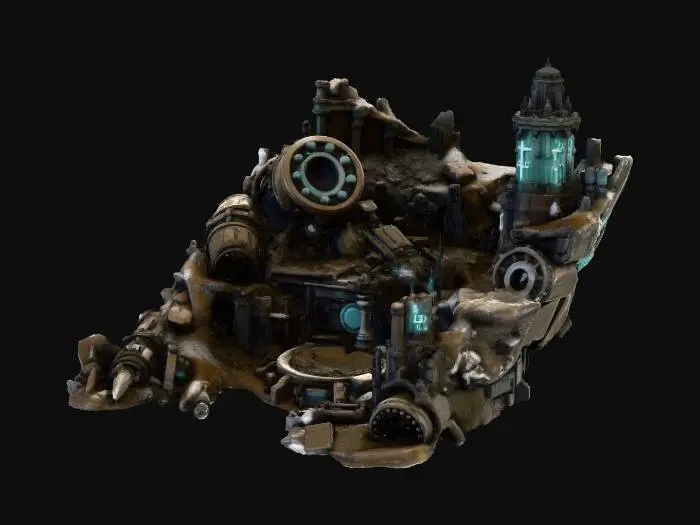 3D model for Forgotten Ruins