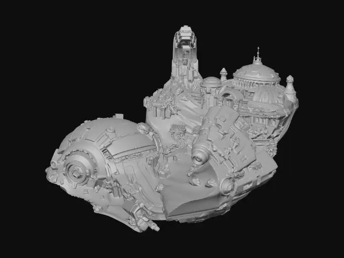 3D model for Deserted Structures of the Future