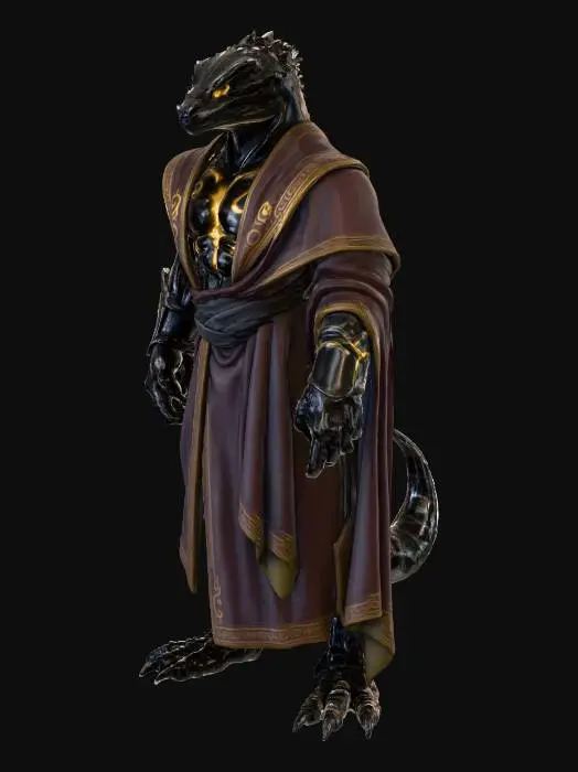 3D model for Luminous Guardian