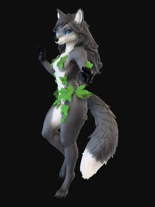 3D model for Forest Spirit