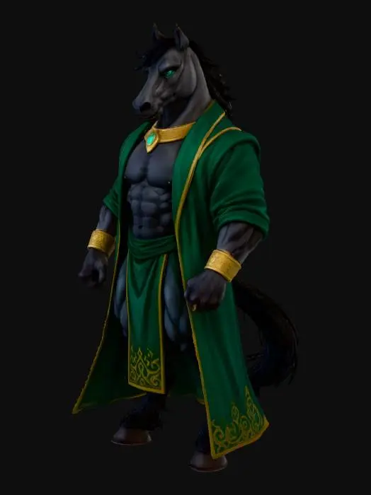 3D model for Majestic Equine Guardian