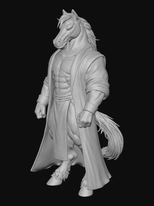 3D model for Majestic Equine Guardian